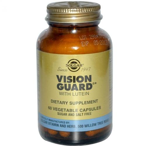 Vision Guard с лютеином №60 Solgar (Солгар) - купить в Киеве и Украине ...