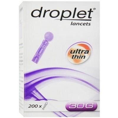 Ланцеты Droplet 30G, 200 шт. - купить в Киеве и Украине | Цена, фото ...