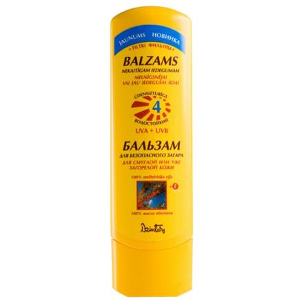 Dzintars (Дзинтарс) Бальзам для безопасного загара SPF 4 125 мл ...