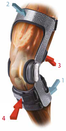 Ортез колінного суглоба  ARMOR FP,ACL, STD,LT,L (RMOR FP,ACL, STD,LT,L)
